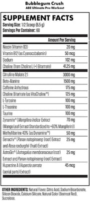 ABE Ultimate Pre Workout ABE