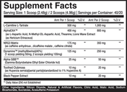 NUBREED METADYNE FAT BURNER