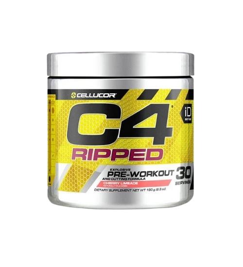 Cellucor C4 Ripped Nutrition Systems 30 Serves Cherry Limeade 