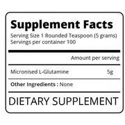 EatMe Micronised Glutamine 500g | TopDog Nutrition