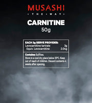 Musashi Carnitine Powder