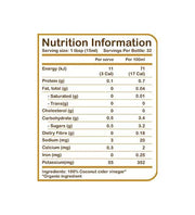 Yum Naturals Coconut Cider Vinegar