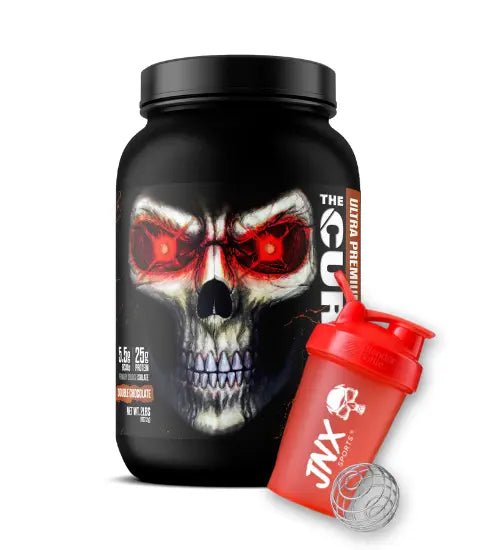 JNX Sports The Curse! Ultra Premium Whey + FREE Blender Bottle Sky Nutrition