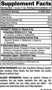 Mutant BCAA 9.7 30 Serves - TopDog Nutrition