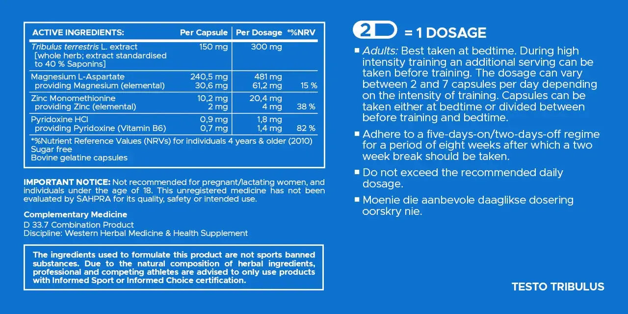 USN Testo Tribulus Sky Nutrition