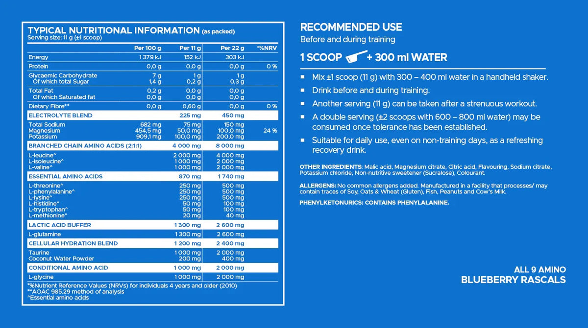 USN All9 Aminos – Payless Supplements