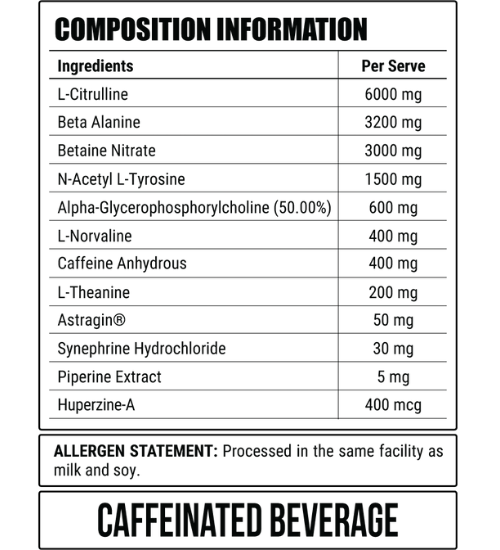 Faction Labs Disorder Ultimate Pre-Workout