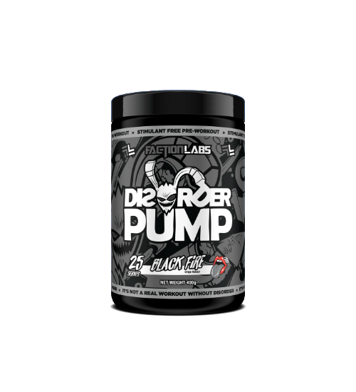 Faction Labs Disorder Pump + FREE SHAKER & CREATINE