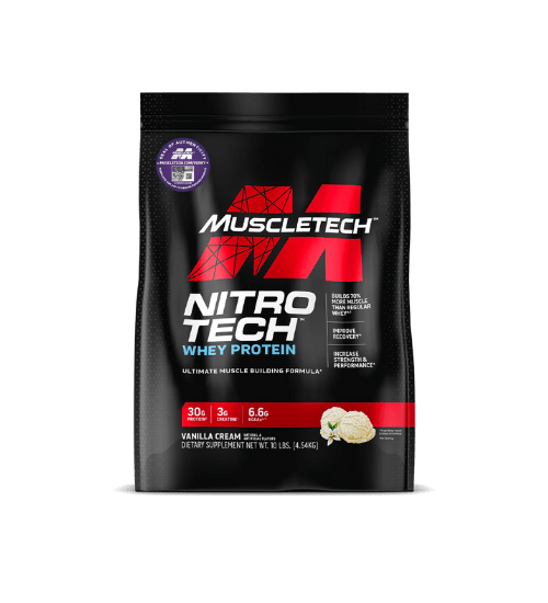 MuscleTech Nitro-Tech Whey Performance Protein 10Lb