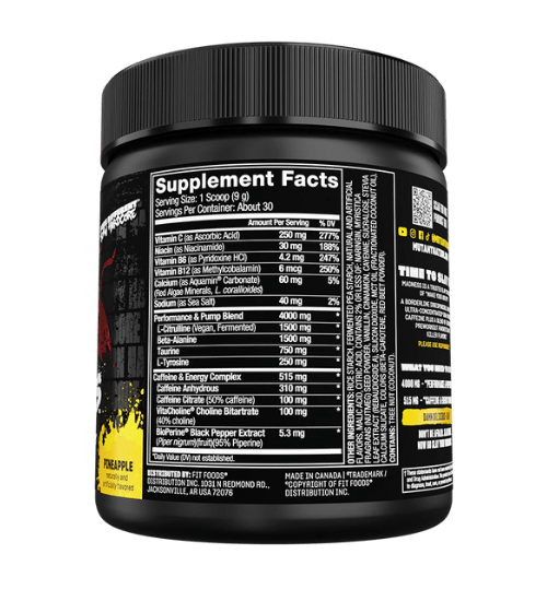 Mutant Madness Pre Workout