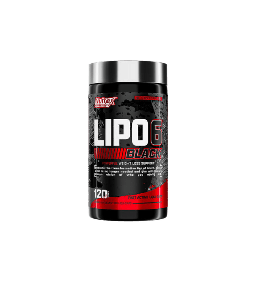 NUTREX LIPO-6 BLACK FAT BURNER 120 Cap