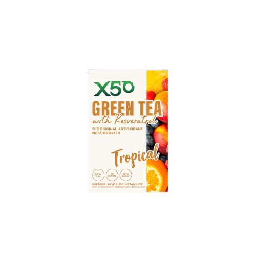 X50 Green Tea + Resveratrol 