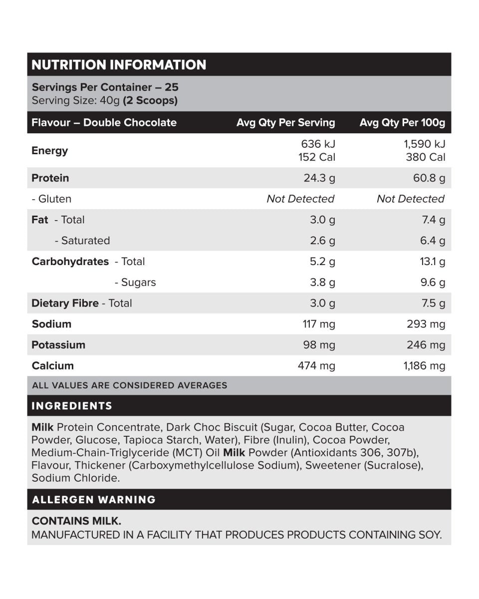 Muscle Nation CUSTARD CASEIN PROTEIN