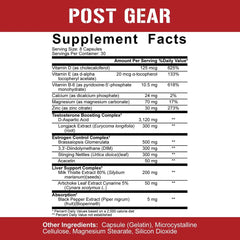 5% Nutrition Post Gear PCT Support + Free Funnel General Sky Nutrition 