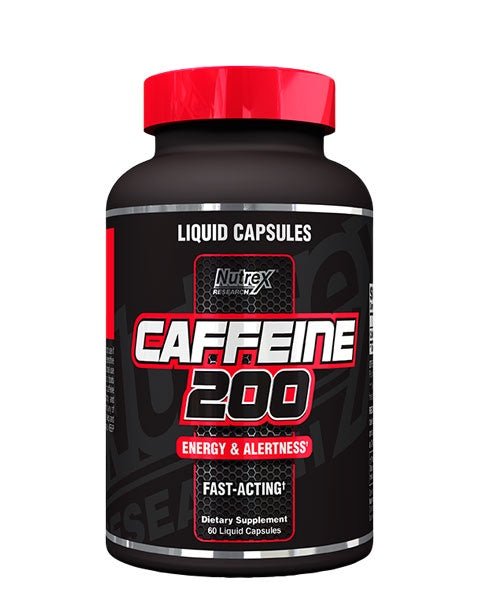 Nutrex Caffeine 200 Fast Acting 60 Caps 