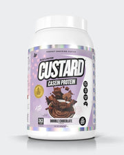 Muscle Nation CUSTARD CASEIN PROTEIN + FREE BAR