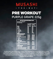 Musashi Pre-Workout 