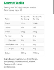 NZProtein Egg White Protein - TopDog Nutrition