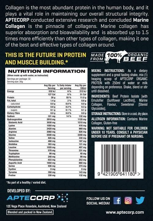 Aptecorp Beef Protein Isolate | TopDog Nutrition