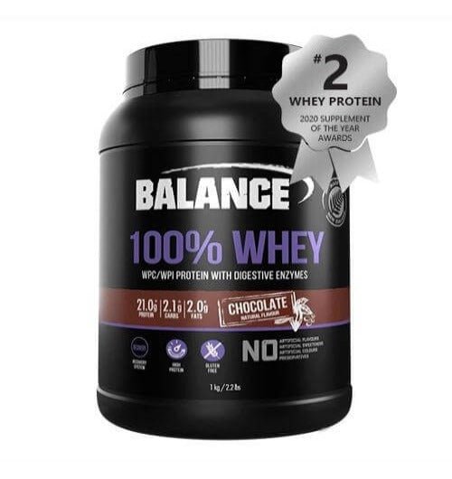 Balance 100% Whey Protein 1KG | TopDog Nutrition