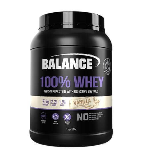 Balance 100% Whey Protein 1KG | TopDog Nutrition