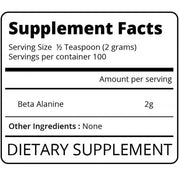 EatMe Beta Alanine 200g | TopDog Nutrition