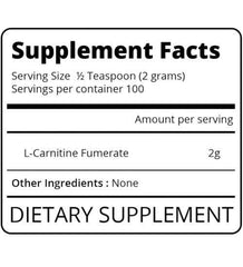 EatMe Carnitine Fat Burner 200g | TopDog Nutrition