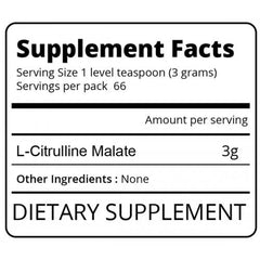EatMe Citrulline Malate 200g | TopDog Nutrition