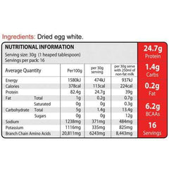 EatMe Egg White Protein 500g | TopDog Nutrition