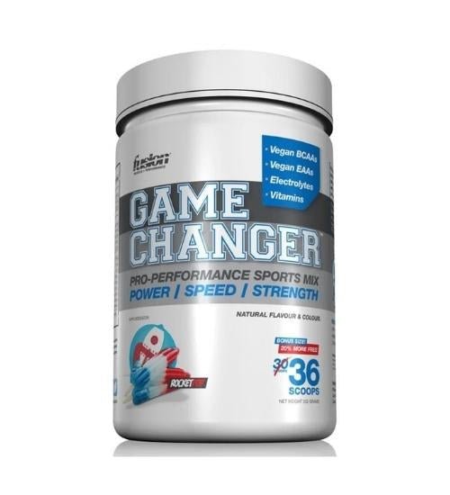 Fusion Muscle Game Changer Sky Nutrition 30 Serve Rocket Pop 