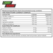 Fusion One Punch Pre Workout Sky Nutrition 