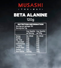 Musashi Beta Alanine 
