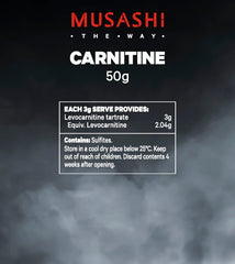 Musashi Carnitine Powder 