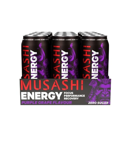 Musashi Energy Cans 