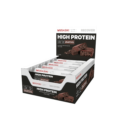 Musashi P45 High Protein Bars 