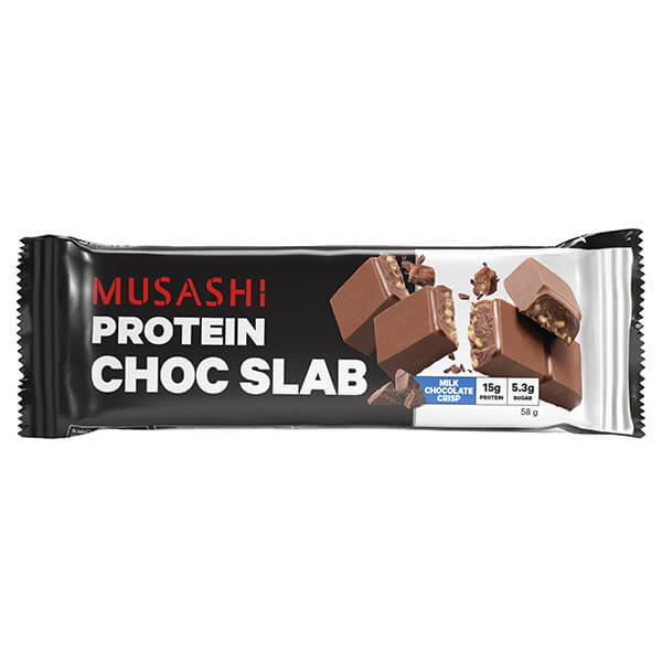 Musashi Protein Choc Slab