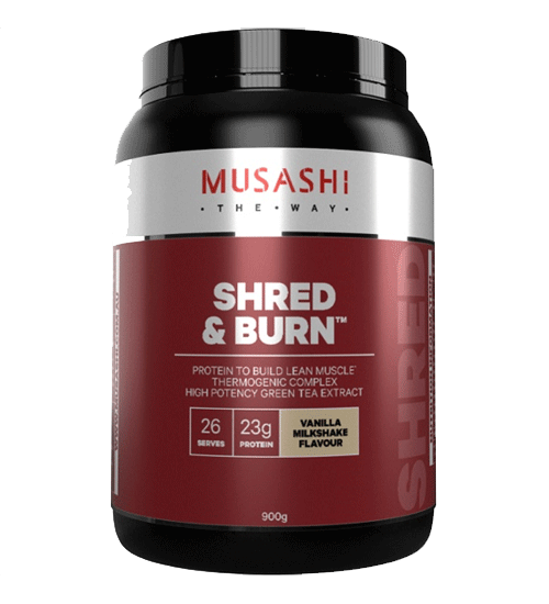 Musashi Shred & Burn Protein 