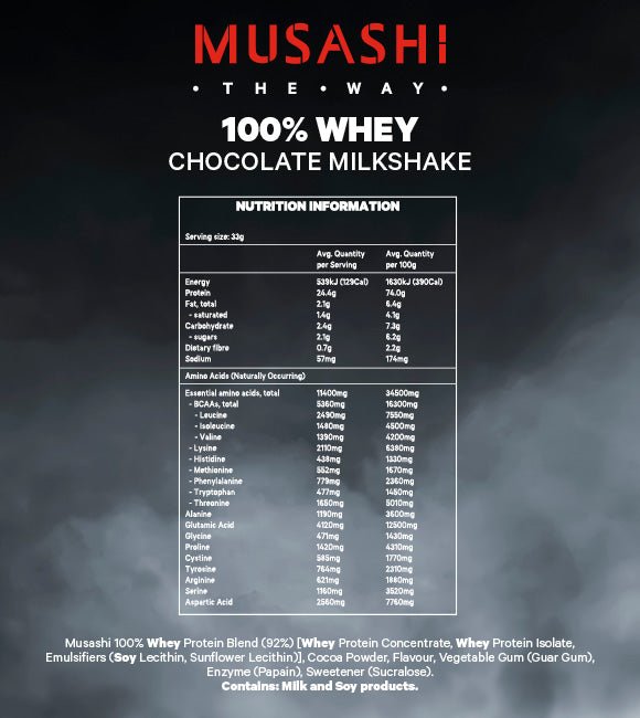 Musashi 100% Whey 