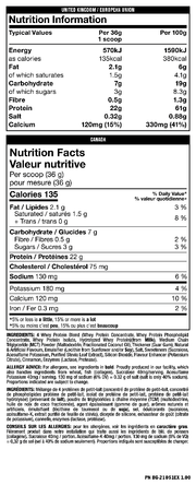 Mutant Whey Protein 5lb