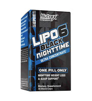 Nutrex LIPO-6 BLACK NIGHTTIME 