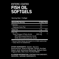 Optimum Nutrition Fish Oil 100 Softgels - Supplements.co.nz
