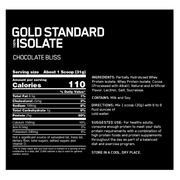OPTIMUM NUTRITION GOLD STANDARD 100% WHEY ISOLATE 5lb 