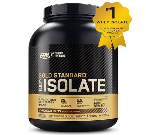 Optimum Nutrition Gold Standard 100% Isolate 3lb