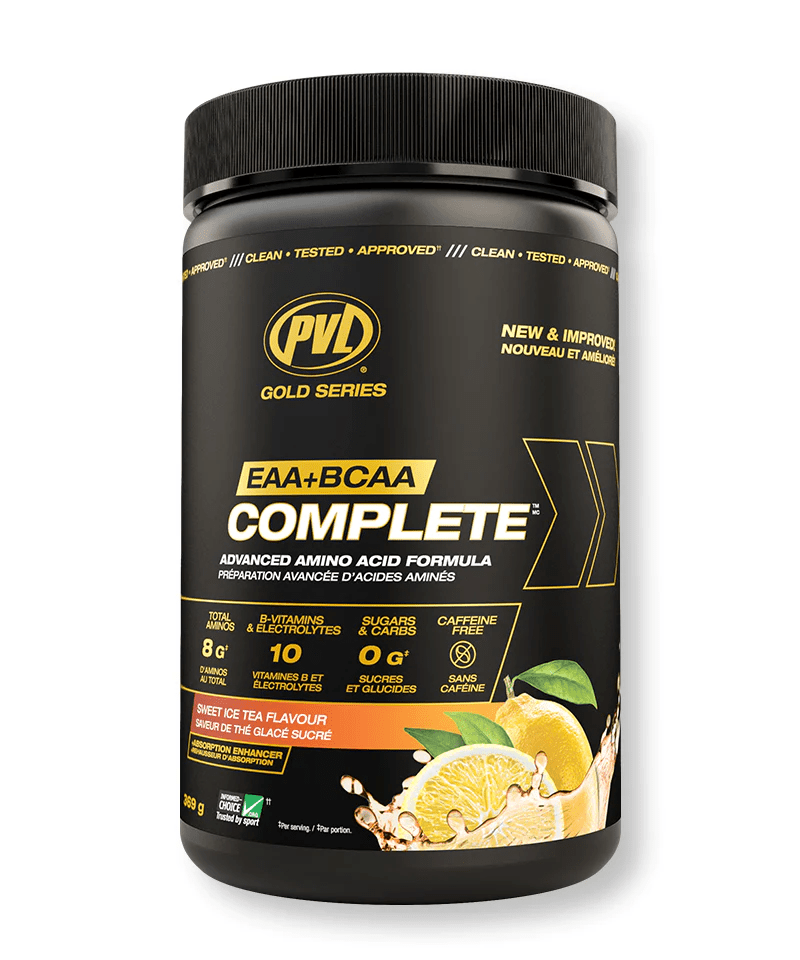 PVL EAA + BCAA Complete Vitamins & Supplements Sky Nutrition 369g | 30 Serves Sweet Ice Tea 