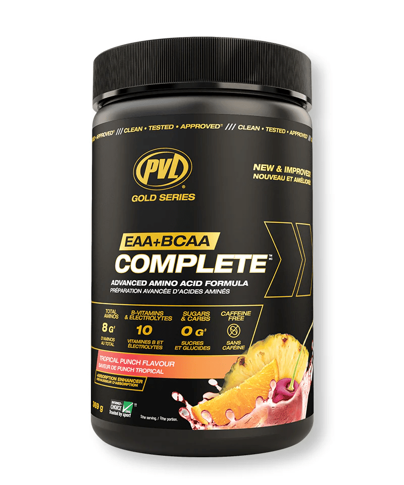 PVL EAA + BCAA Complete Vitamins & Supplements Sky Nutrition 369g | 30 Serves Tropical Punch 