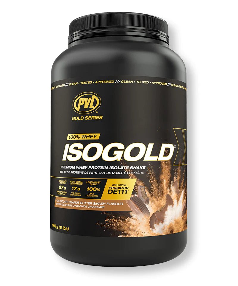 PVL Gold Series ISO Gold Vitamins & Supplements Sky Nutrition 2Lb Choc Peanut Butter Smash 