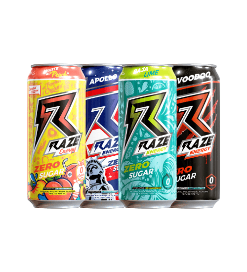 Raze Energy Party 4 Pack Vitamins & Supplements Raze 