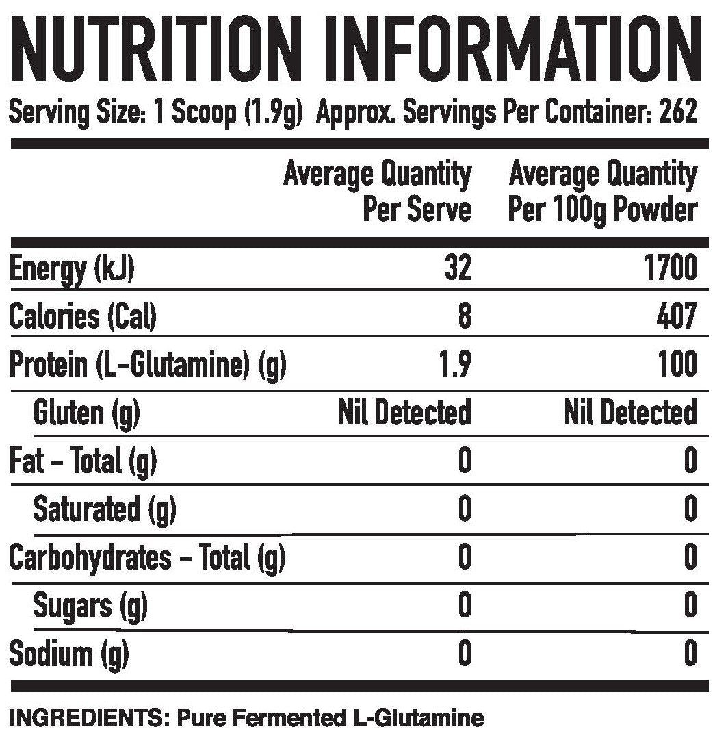 Trusted Nutrition Glutamine | TopDog Nutrition